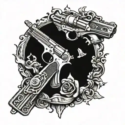 Guns Knifes Bullets
