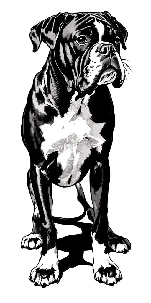 Boxer At Rest