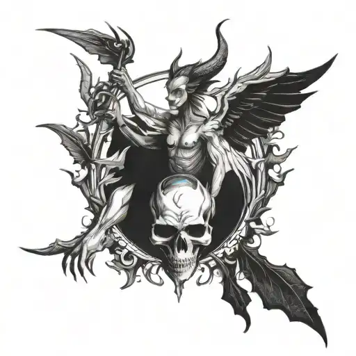 White Devil With Wings