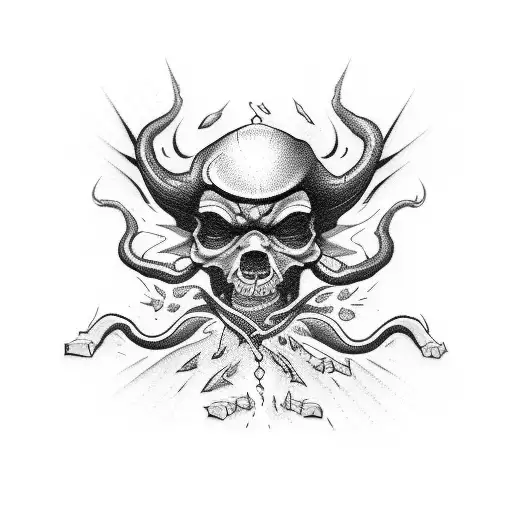 Drug Addiction Demon