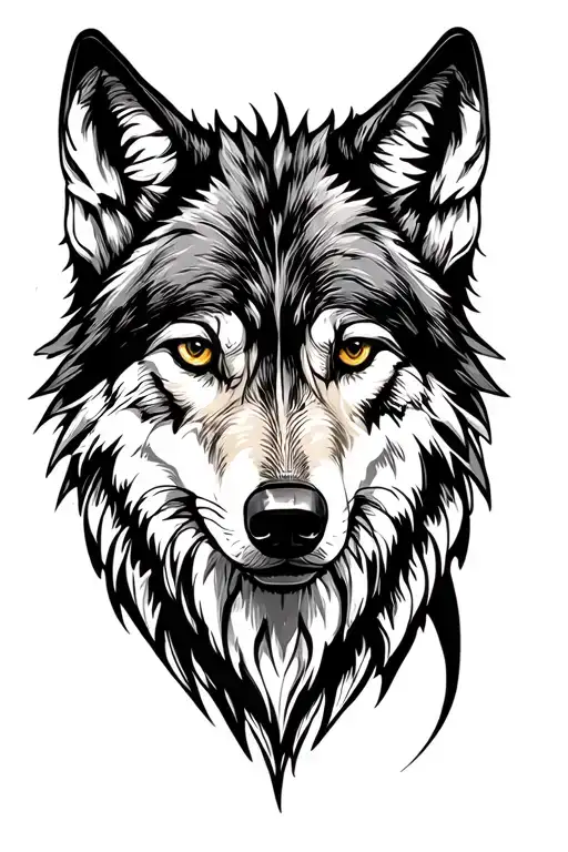 Wolf Looking Forward