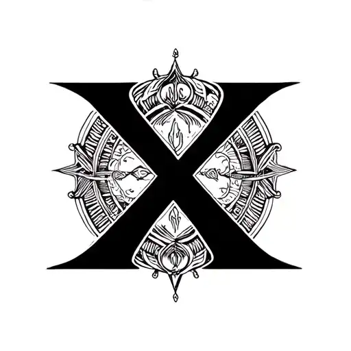 Xavier Dark Lettering