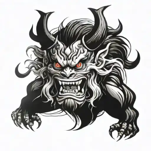 Japanese Demon Black