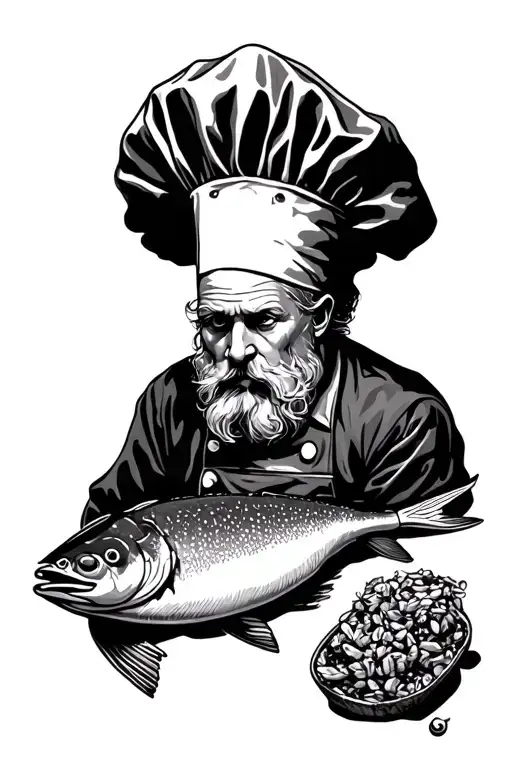 Chef Norway Tired Rough Sea Food Items