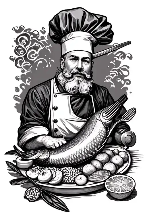 Chef Norway Tired Rough Sea Food Items