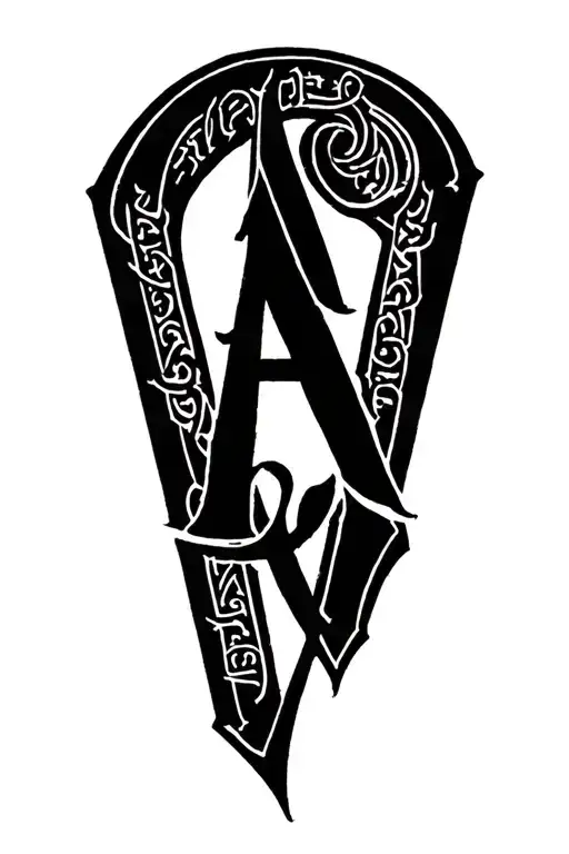 A And T On Glagolitic Script