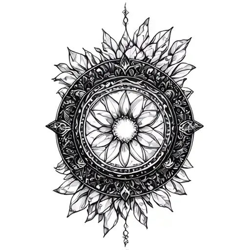 Crystallid Black Circle