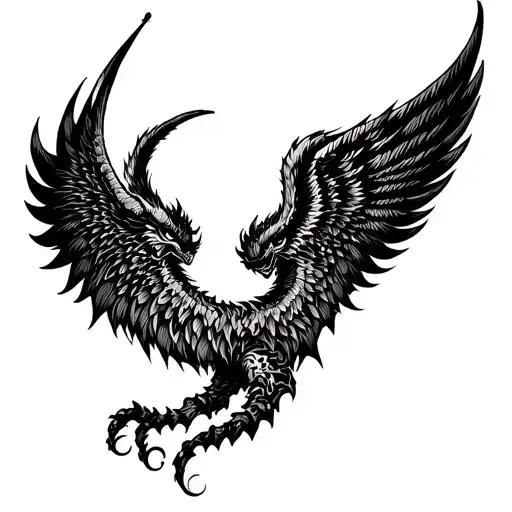 Japanese Demon Wings