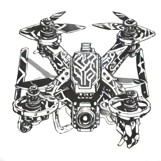 Fpv Drone With Projectile