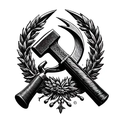 Hammer And Sickle Illuminated