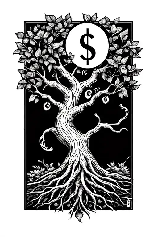 Cards Money Tree