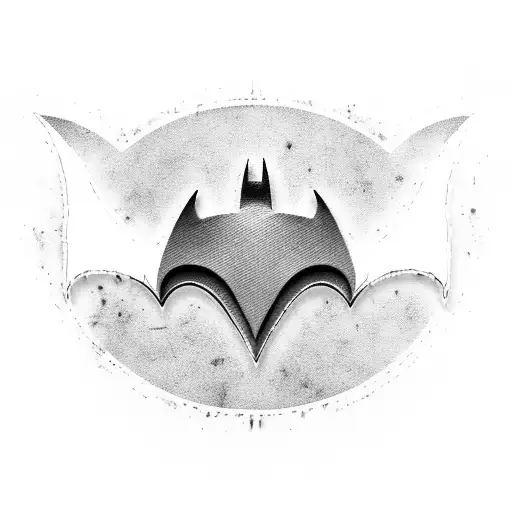 Batman Symbol With Cooper In The Middle
