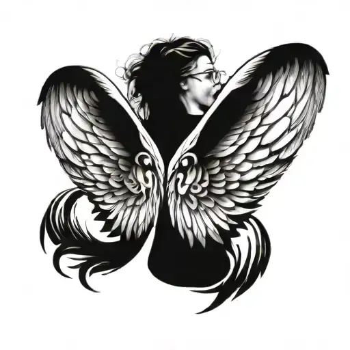 Wings In Back