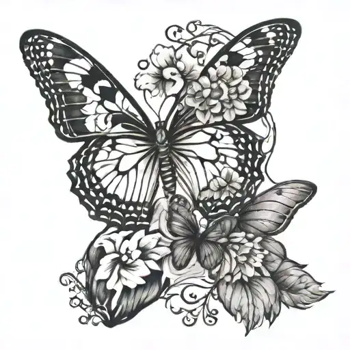 Heart And Butterfly