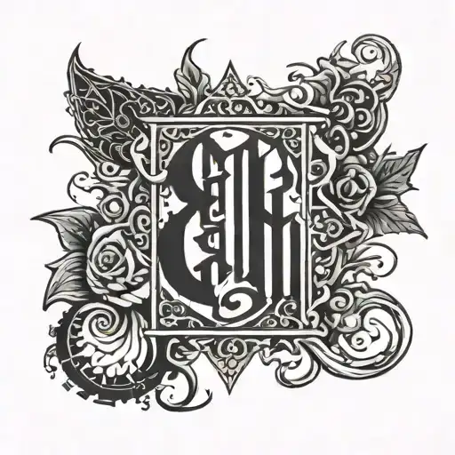 Goth Lettering