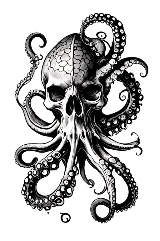 Skull Octopus