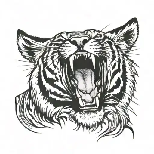 Tiger Roaring
