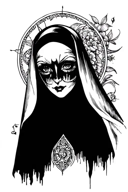 Erotic Nun Face
