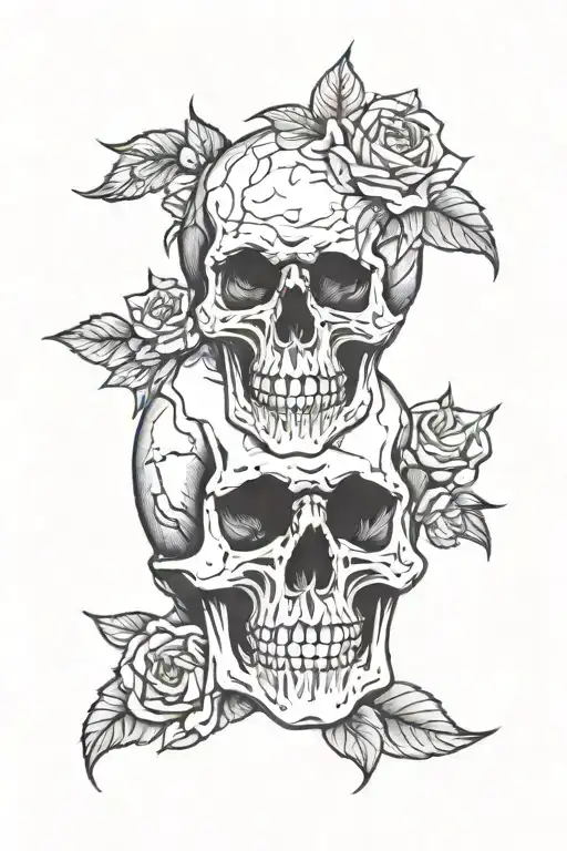 Skulls Representing Dark Periods