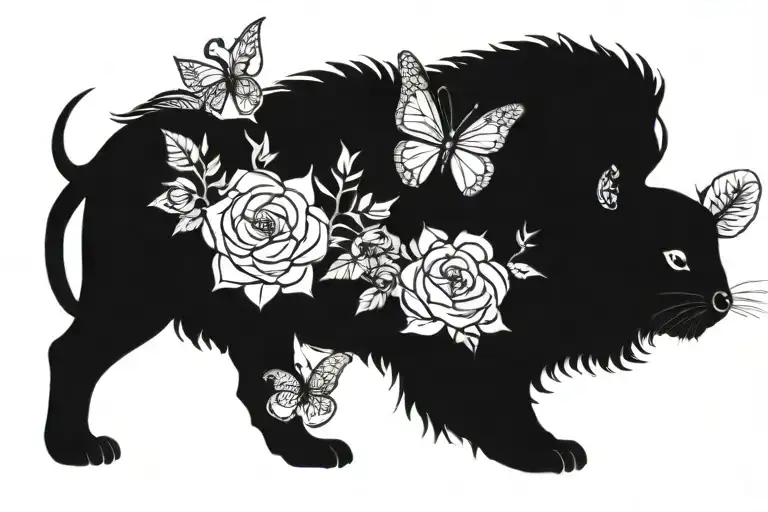 Flowers And Animals