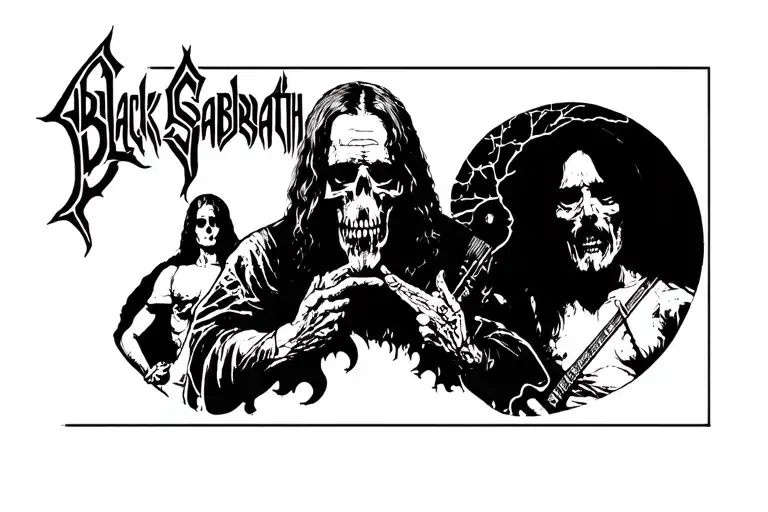 Black Sabbath First Album Cover Art