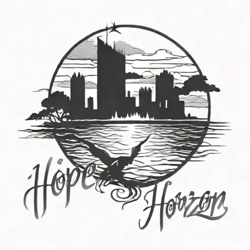 Hope On The Horizon Words Written