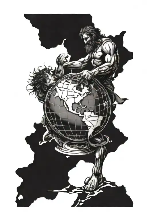 Atlas Carrying The World