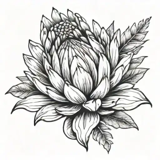 King Protea Flower