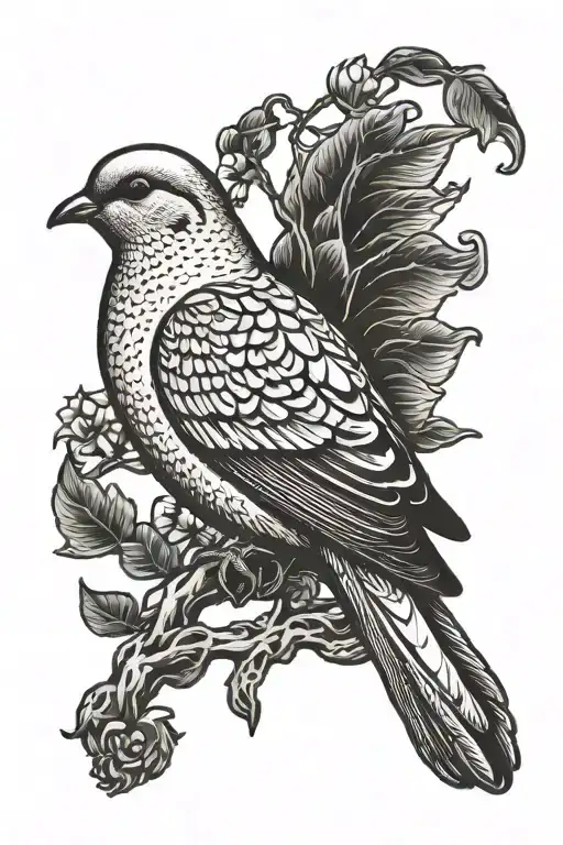 Old School Mourning Dove