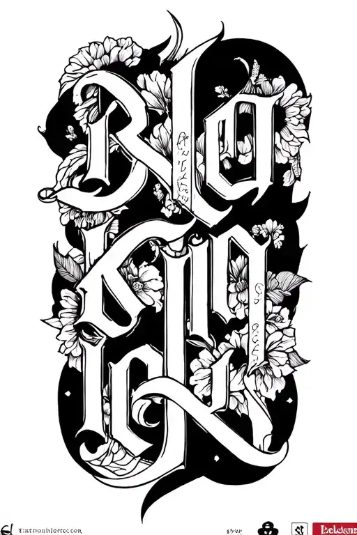 Words 'Reign' In Ol Englsih On For Arm