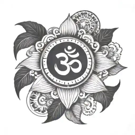 Om Chacana Libra Zodiac Sign Made