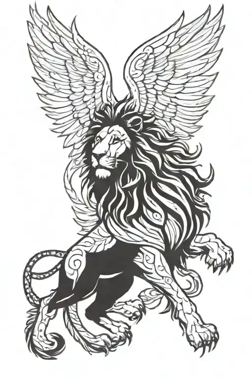 Lion With Wings