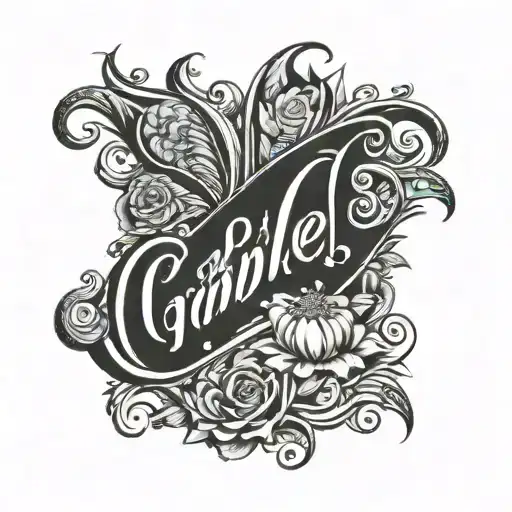 Lettering Gabriela