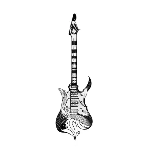 An Electric Guitar