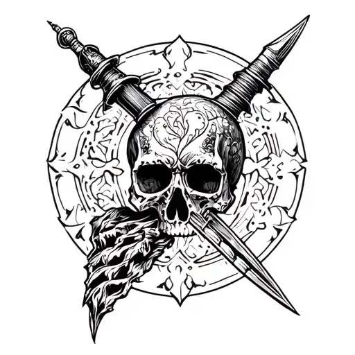Dagger Skull