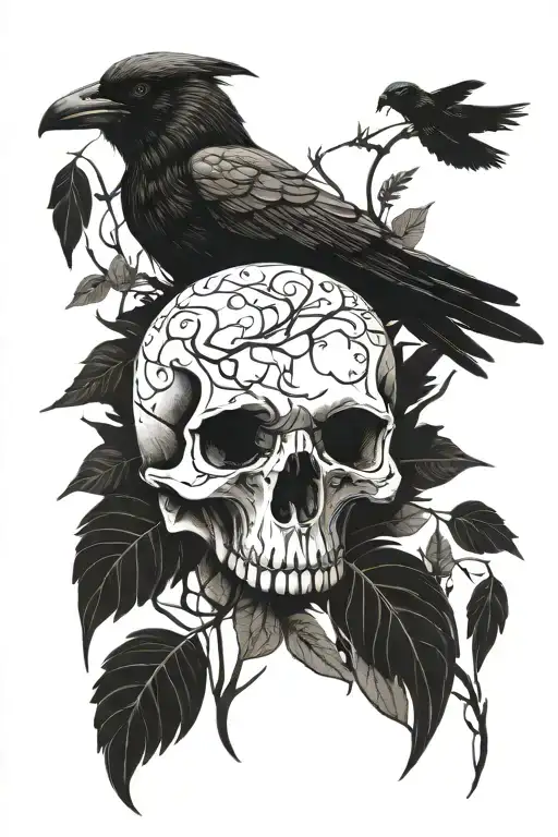 Crow Skull