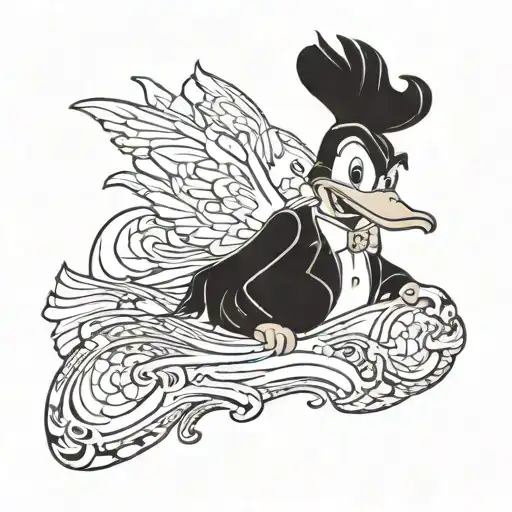 Daffy Duck Gunster