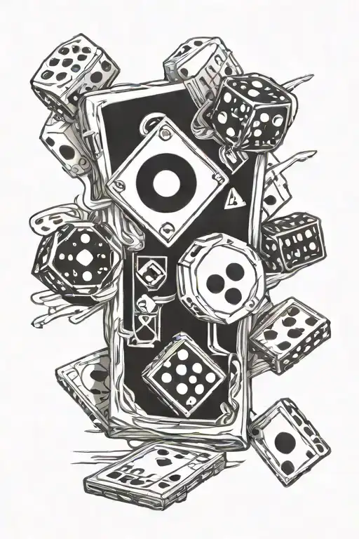 Gambling Domino's Craps Eye Slots Money Sleeve