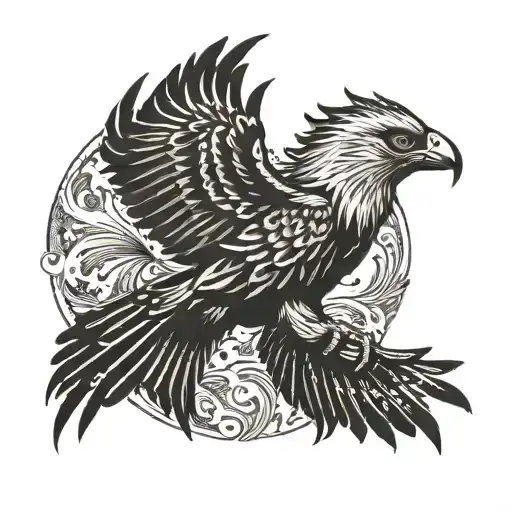 Bearded Vulture Soaring