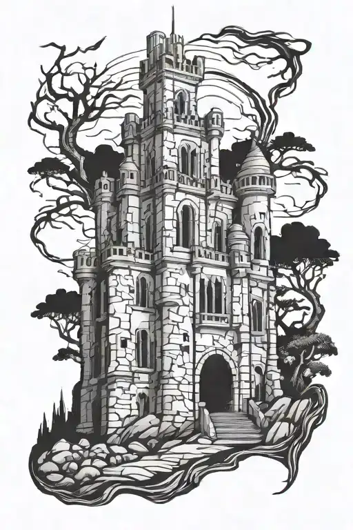 Gothic Castle Ruins