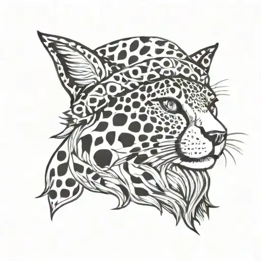 Gnome Cheetah Print Hat