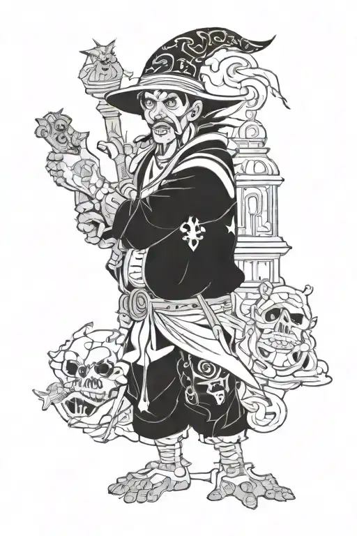 Dagdarion Patron Of Kazerog With Disney Cartoon Characters In Gangsta Style