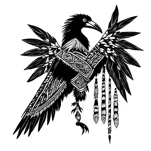 Peru Condor Inca Map Culture Weaving Elements Like