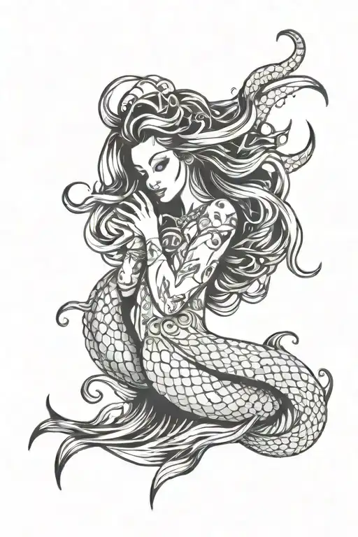 Capricorn Mermaid