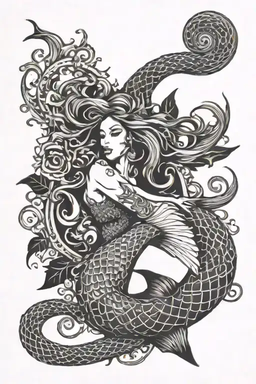 Capricorn Mermaid