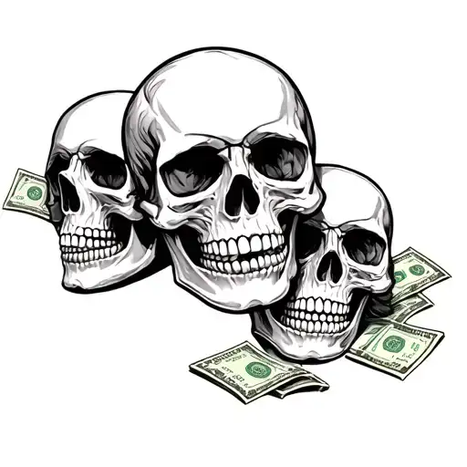 Skulls And Money