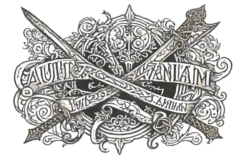 Aut Inveniam Viat Aut Faciam Written On The Sword