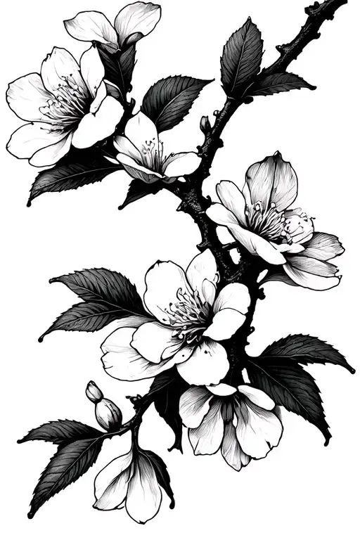 Cherry Blossom Branch