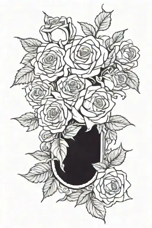Simpsons Roses Sleve