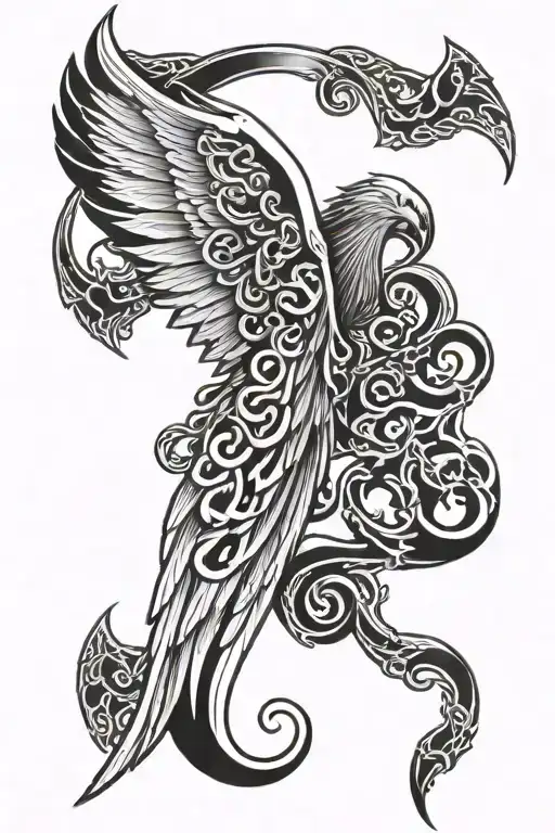 Celtic Angel Wings